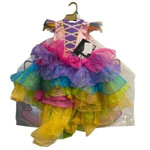 Unicorn - Member's Mark Girl's Premium Unicorn Costume Includes Dress Wings & He